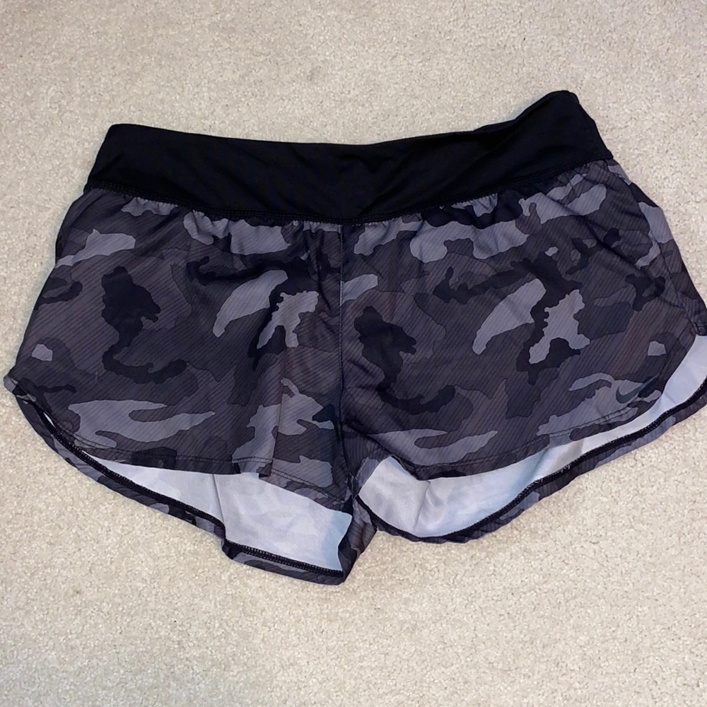 Camo nike shorts